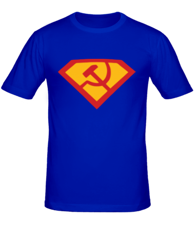 T-Shirt \"Superman\" Blau